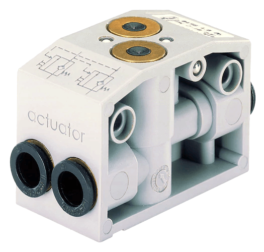 Burkert Double Pilot Controlled Check Valve, 0498